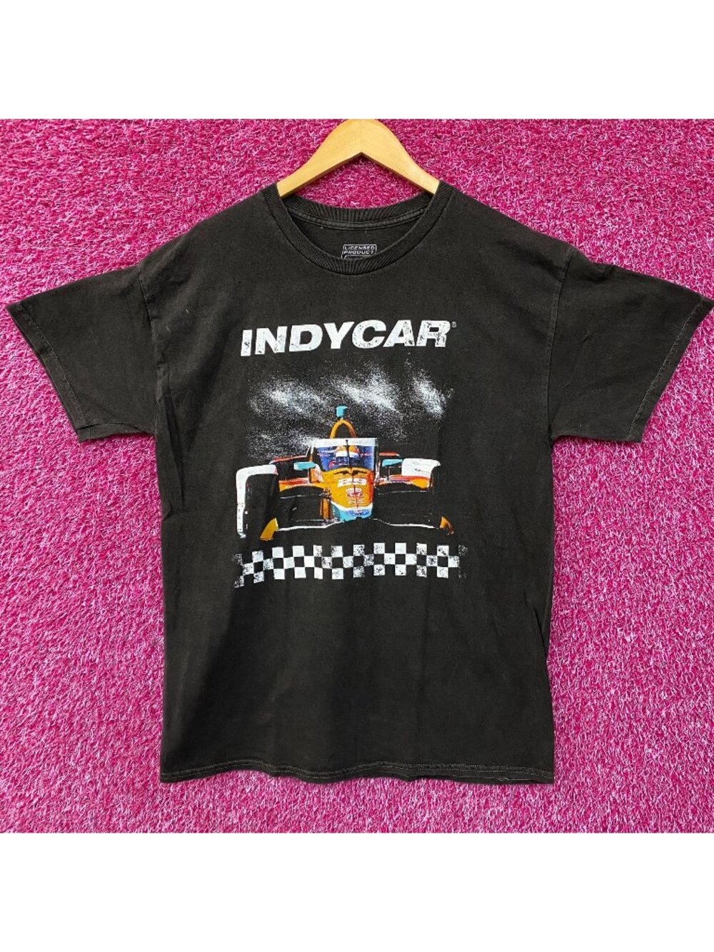 Philcos Boys' IndyCar Race Car Graphic Design T-Shirt Medium